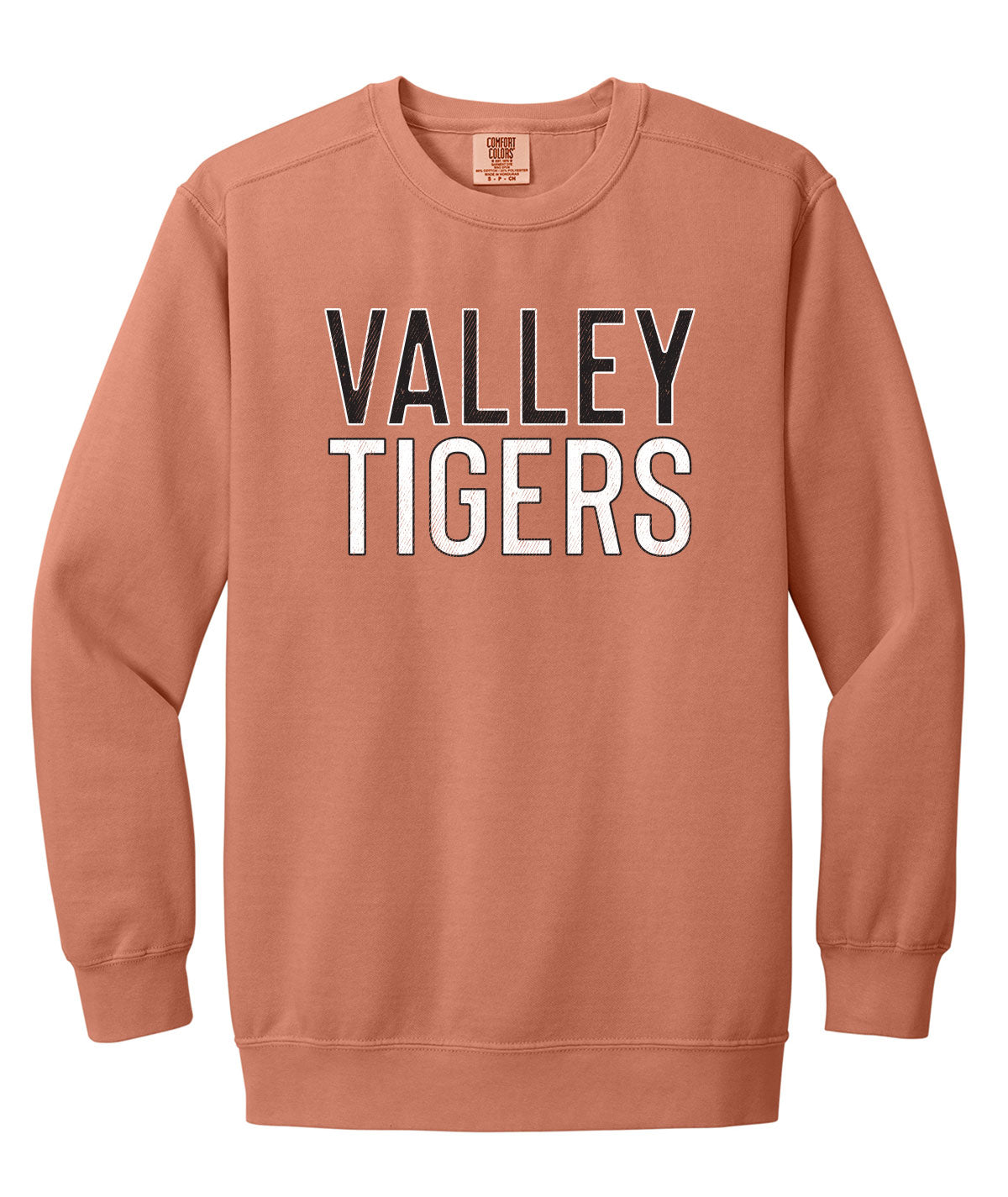 Tigers Customizable Comfort Colors Crewneck Sweatshirt