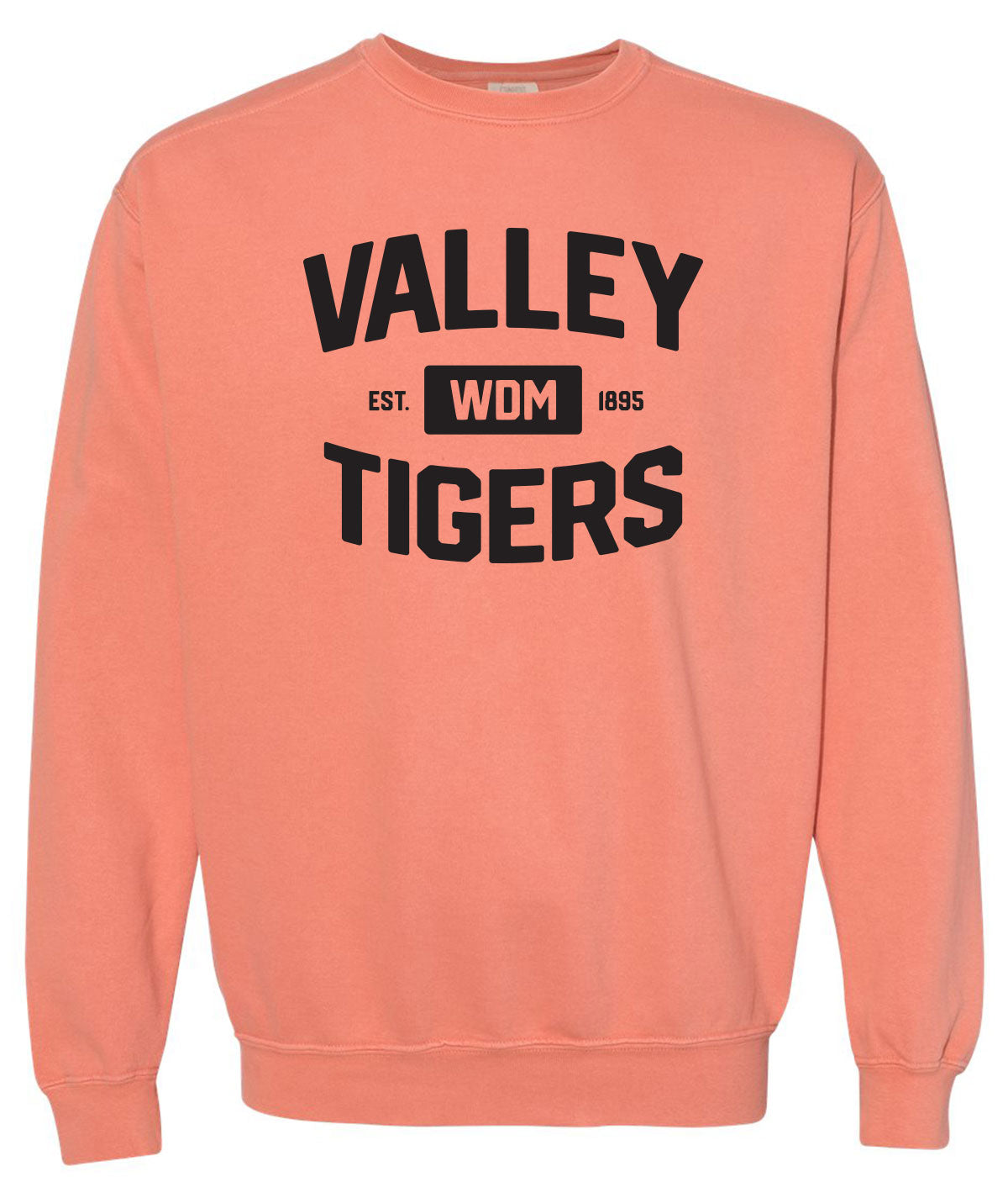 Tigers Customizable Comfort Colors Crewneck Sweatshirt