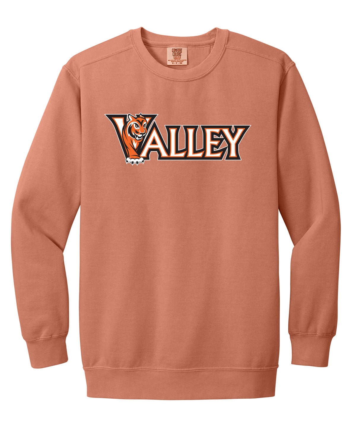 Tigers Customizable Comfort Colors Crewneck Sweatshirt