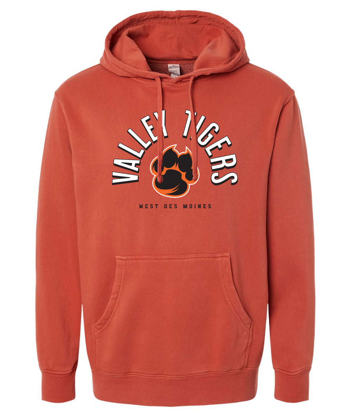 Clive - Valley Tigers Arch Slouch Hoodie