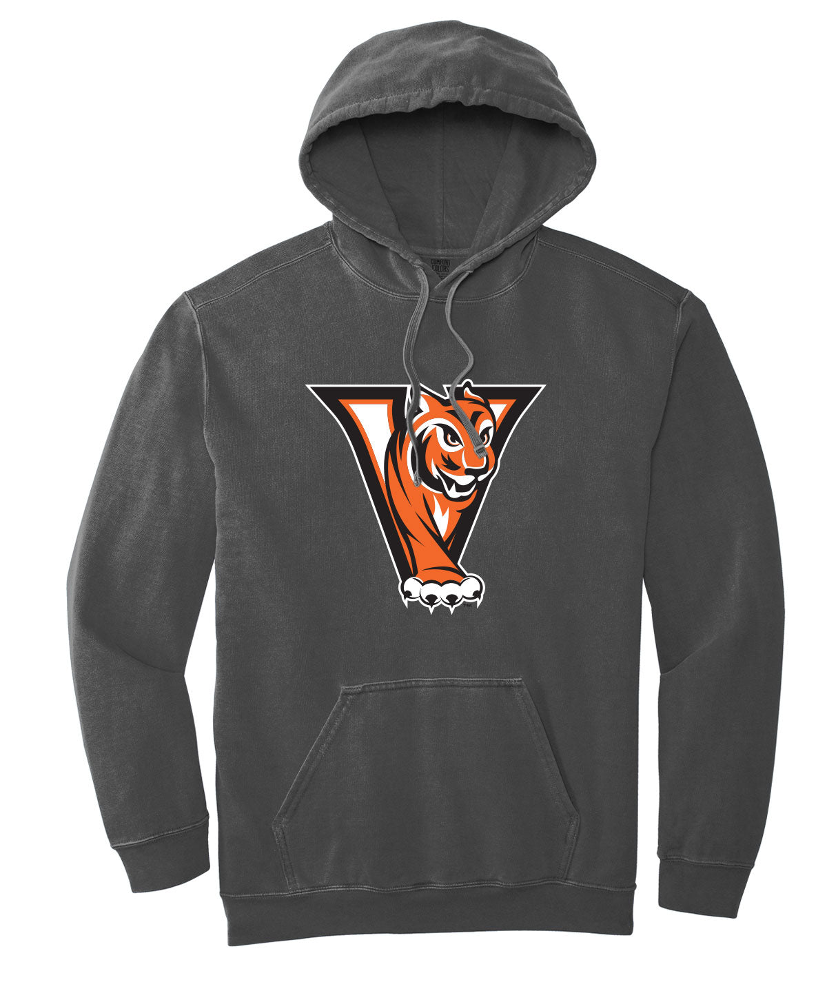 Tigers Customizable Comfort Colors Hooded Sweatshirt