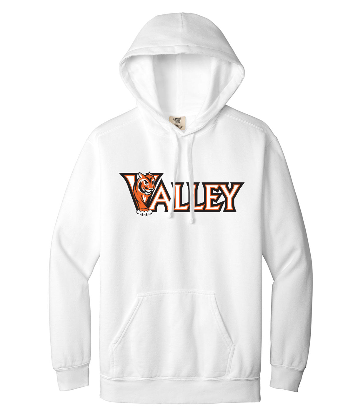 Tigers Customizable Comfort Colors Hooded Sweatshirt