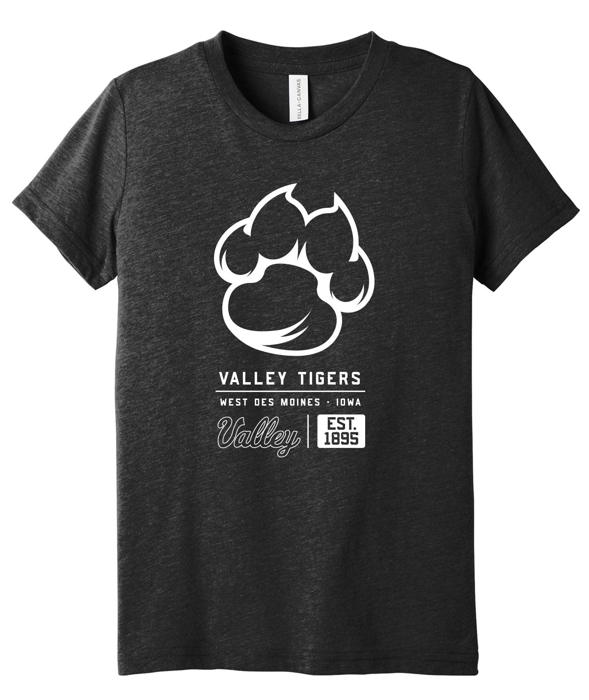 Valley Tigers Tag Softstyle Youth Tee