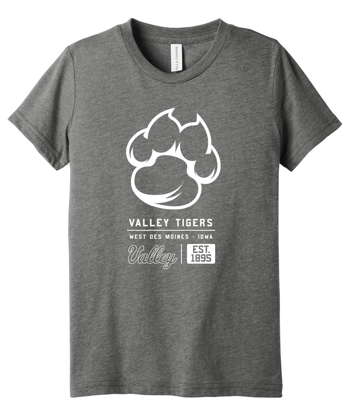 Valley Tigers Tag Softstyle Youth Tee