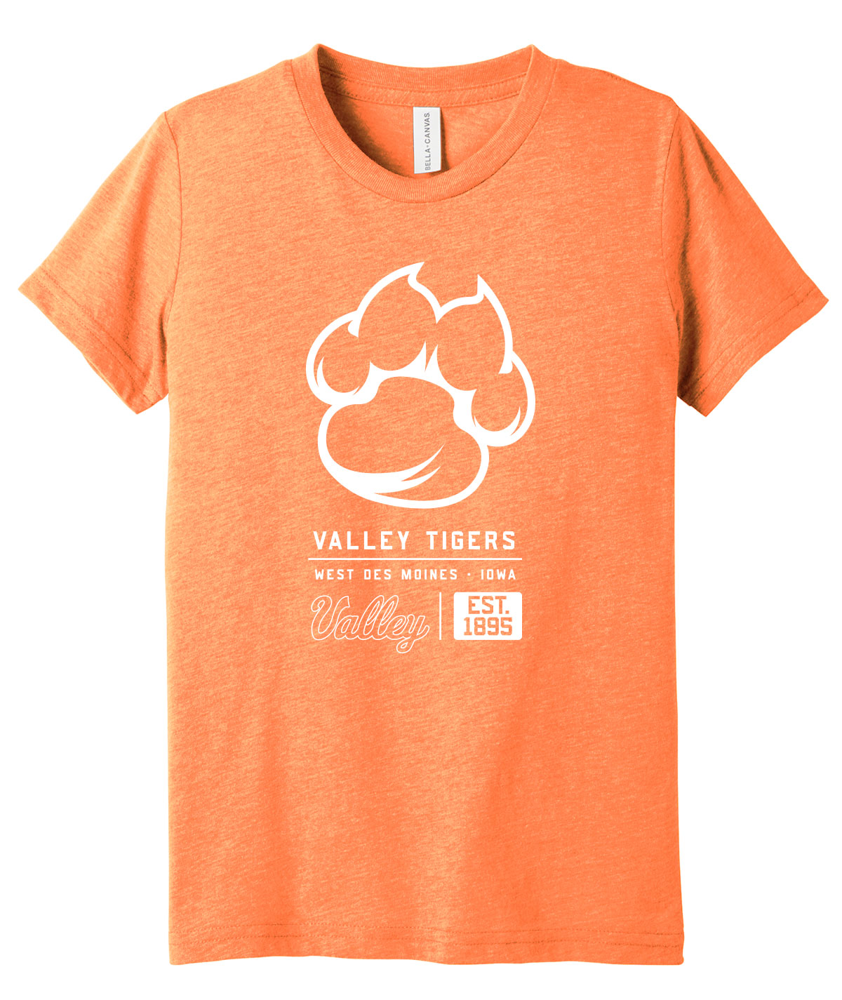 Valley Tigers Tag Softstyle Youth Tee