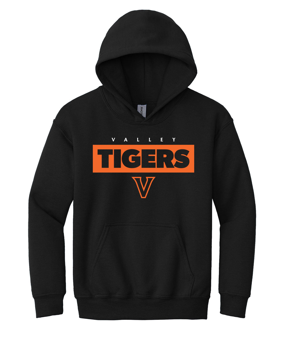 Tigers Stripe Youth Hooded Sweatshirt