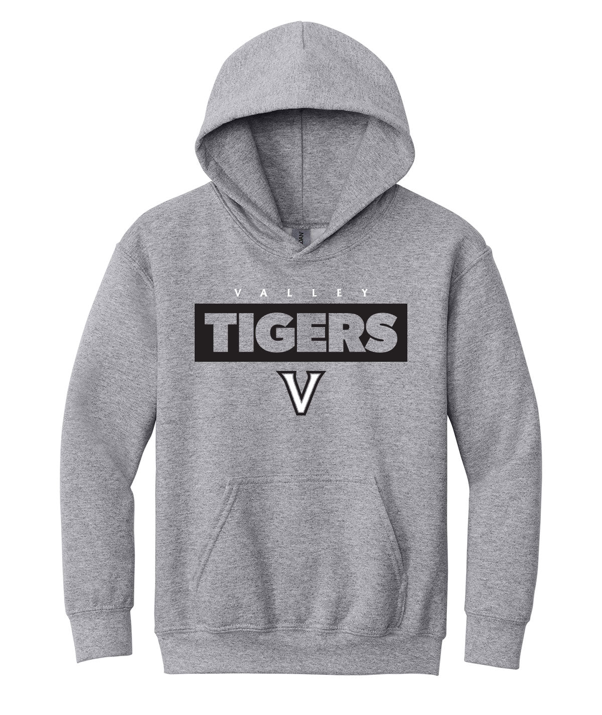 Tigers Stripe Youth Hooded Sweatshirt