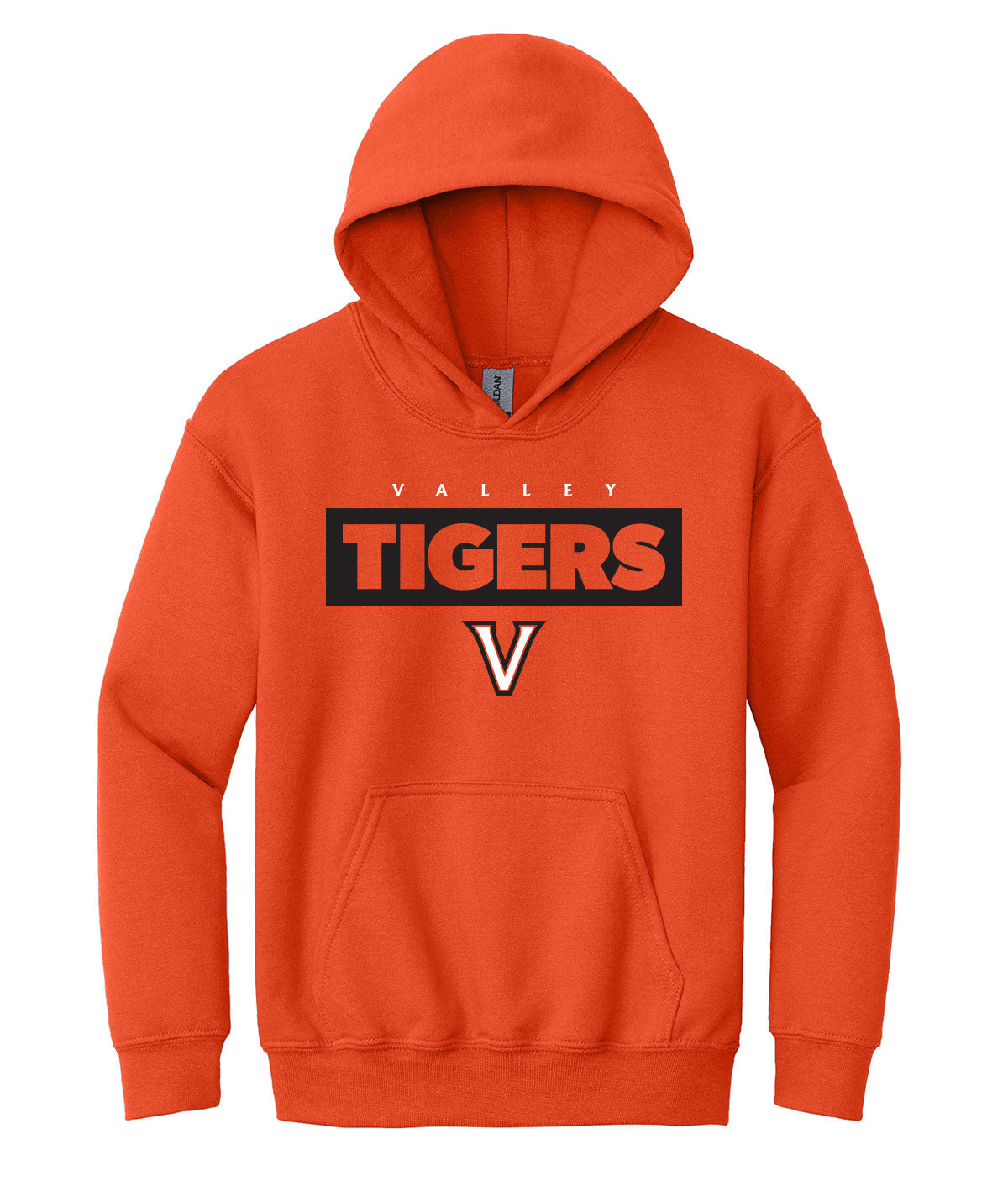 Tigers Stripe Youth Hooded Sweatshirt