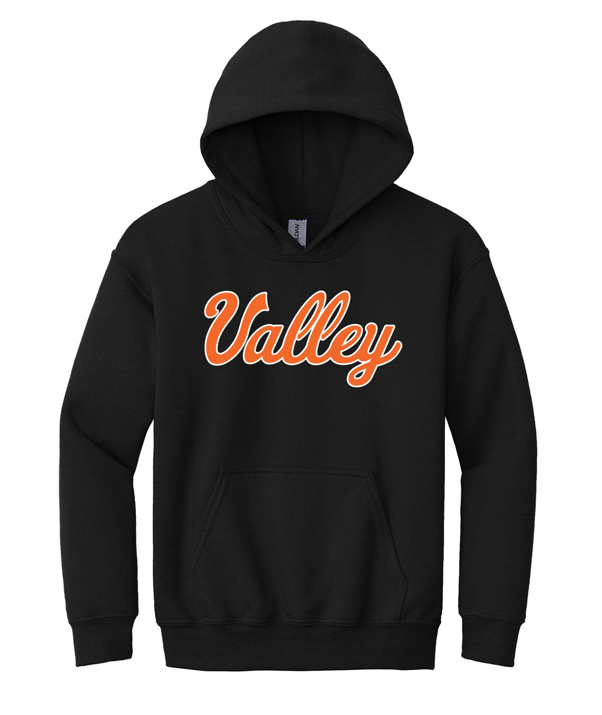 Valley Script Youth Hooded Sweatshirt