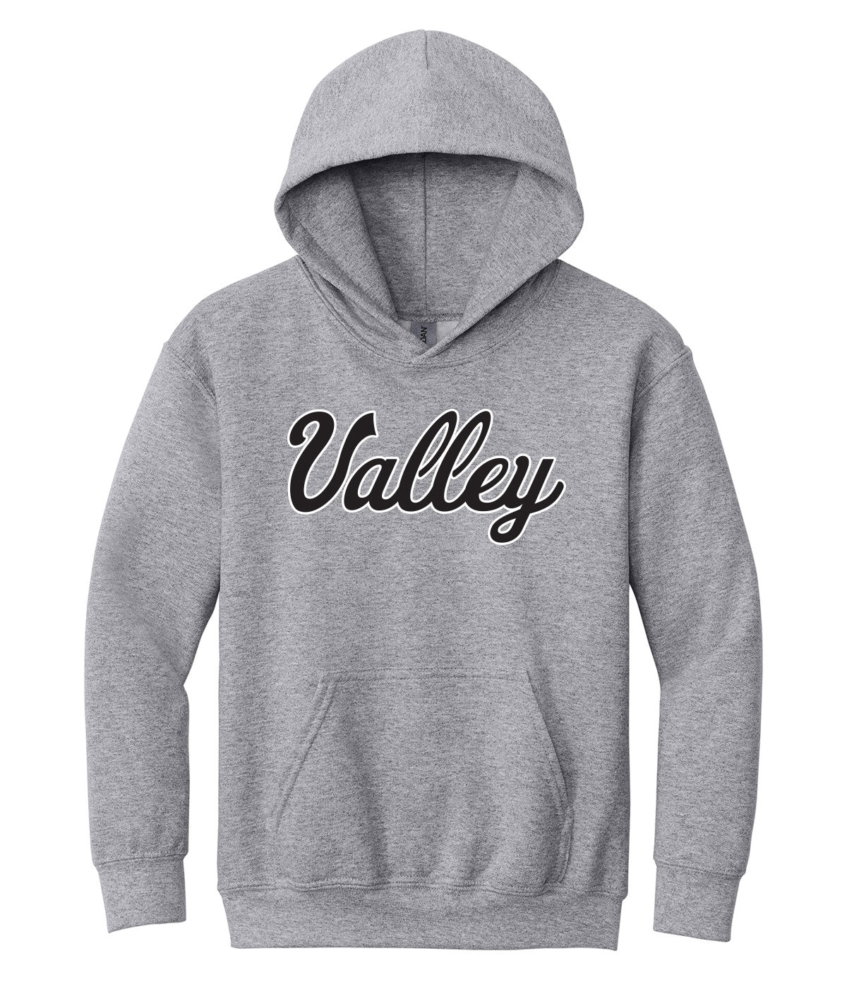 Valley Script Youth Hooded Sweatshirt