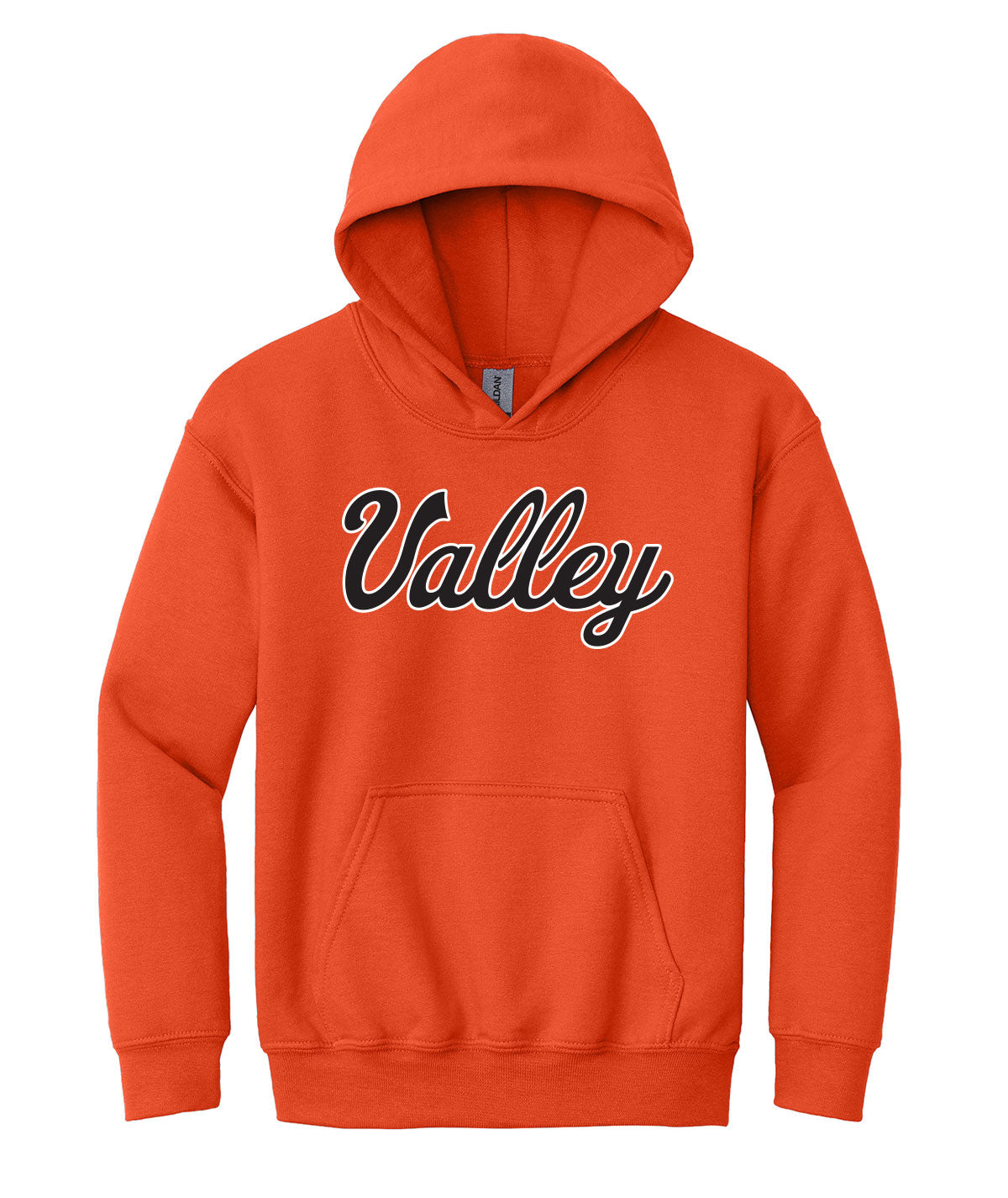 Valley Script Youth Hooded Sweatshirt