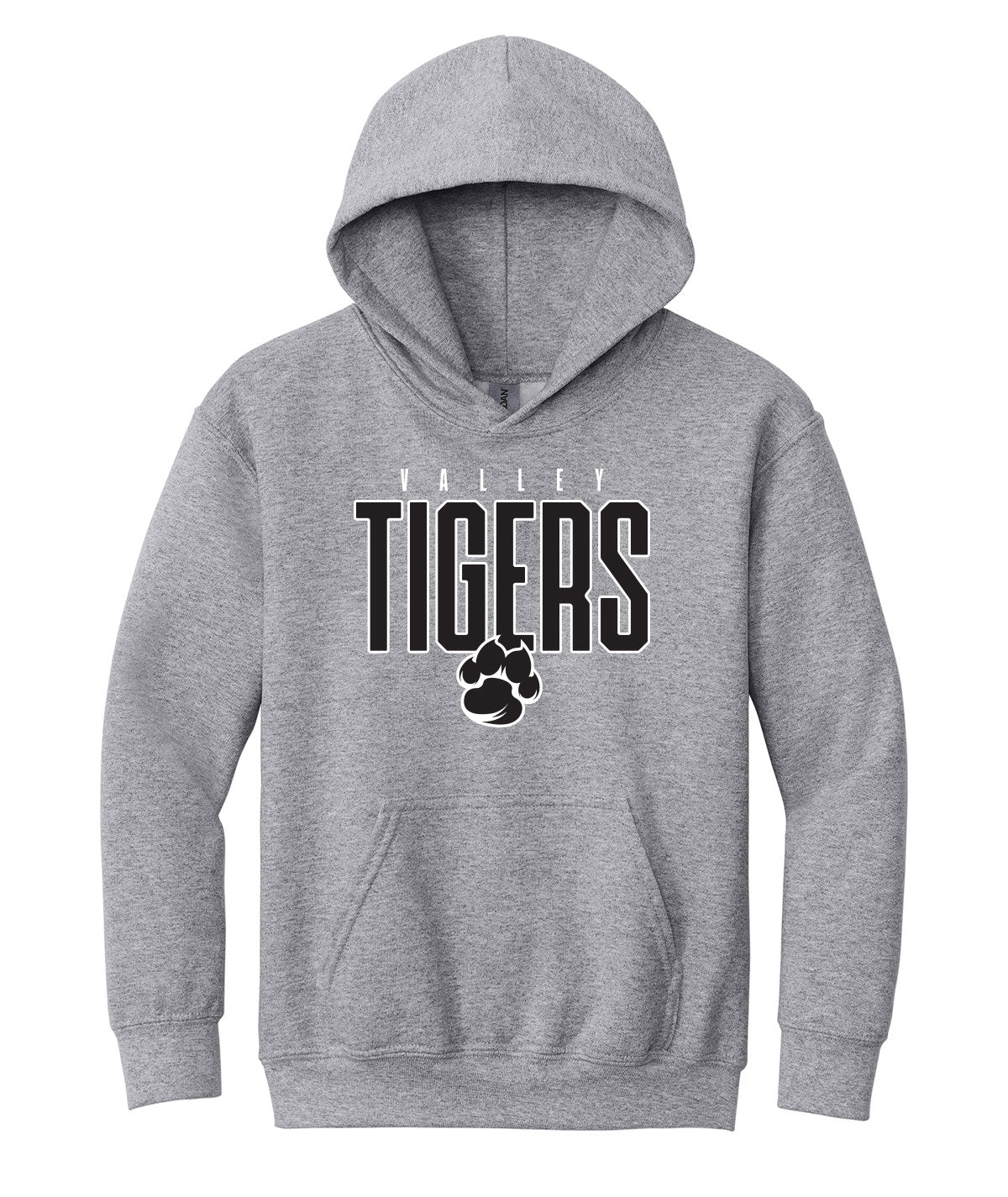 Throwback Tigers Youth Hooded Sweatshirt