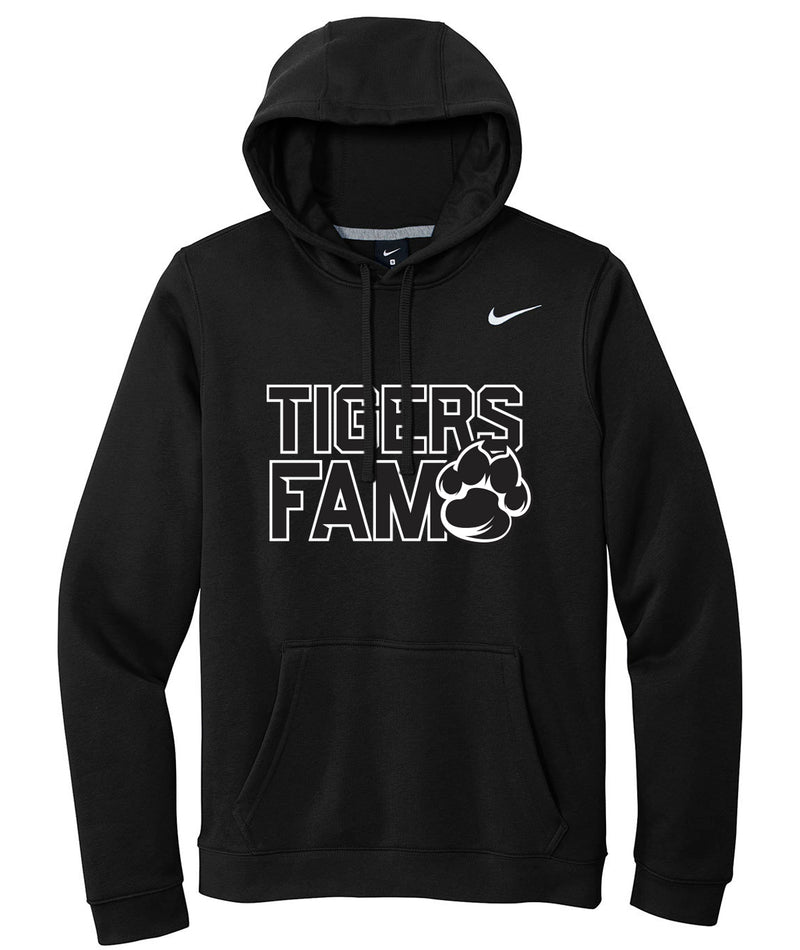 Tigers Fam Customizable Nike Fleece Hoodie