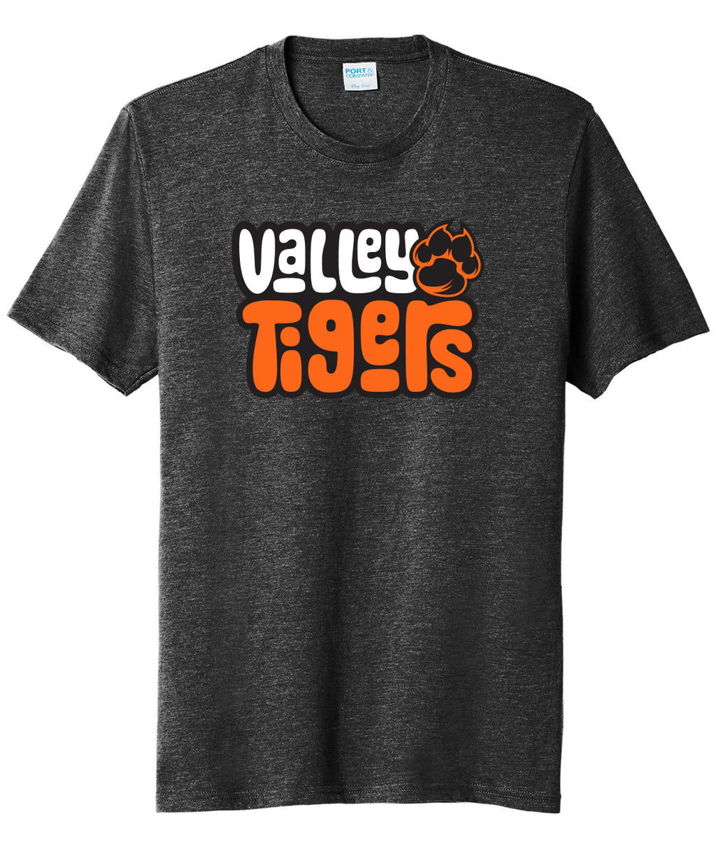 Jordan Creek Valley Tigers Graffiti Tri-Blend Tee