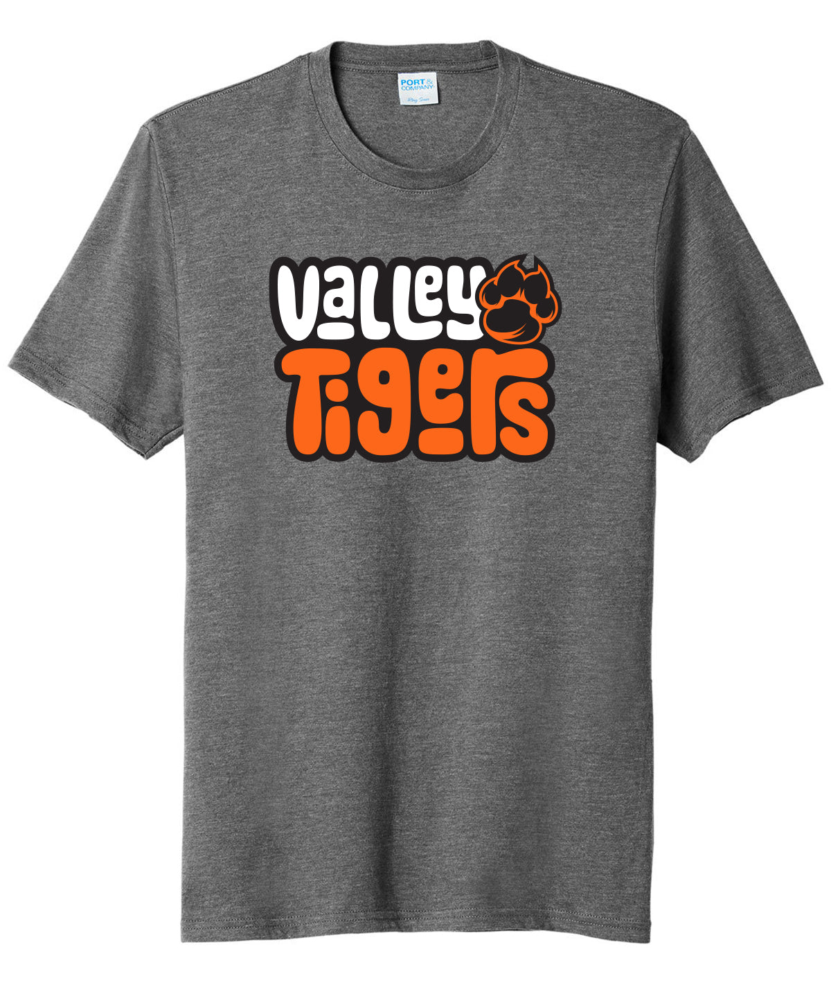 Valley Tigers Graffiti Tri-Blend Tee