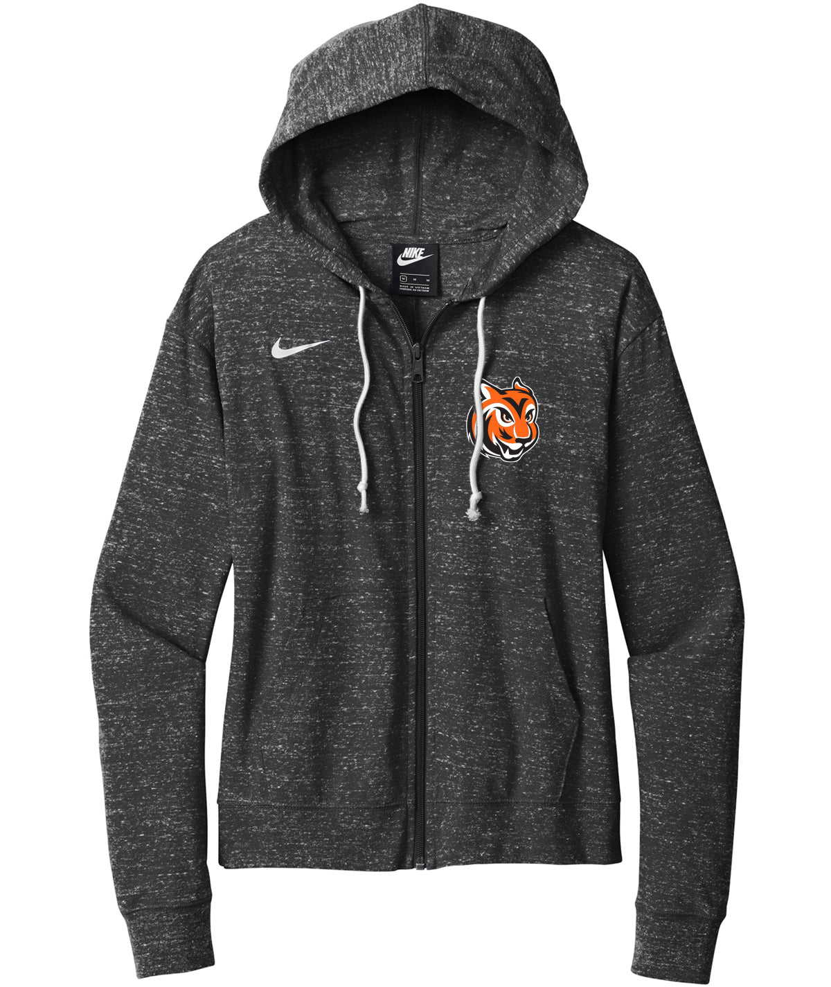 Tigers Womens Nike Gym Full-Zip Hoodie