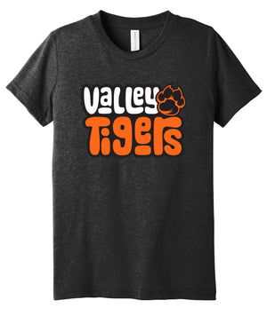 Valley Tigers Graffiti Youth Triblend Tee