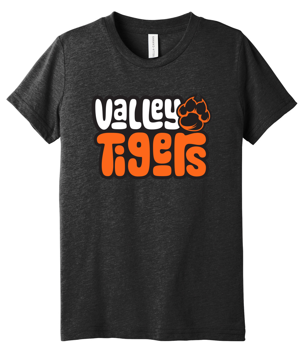 Hillside - Valley Tigers Graffiti Youth Triblend Tee