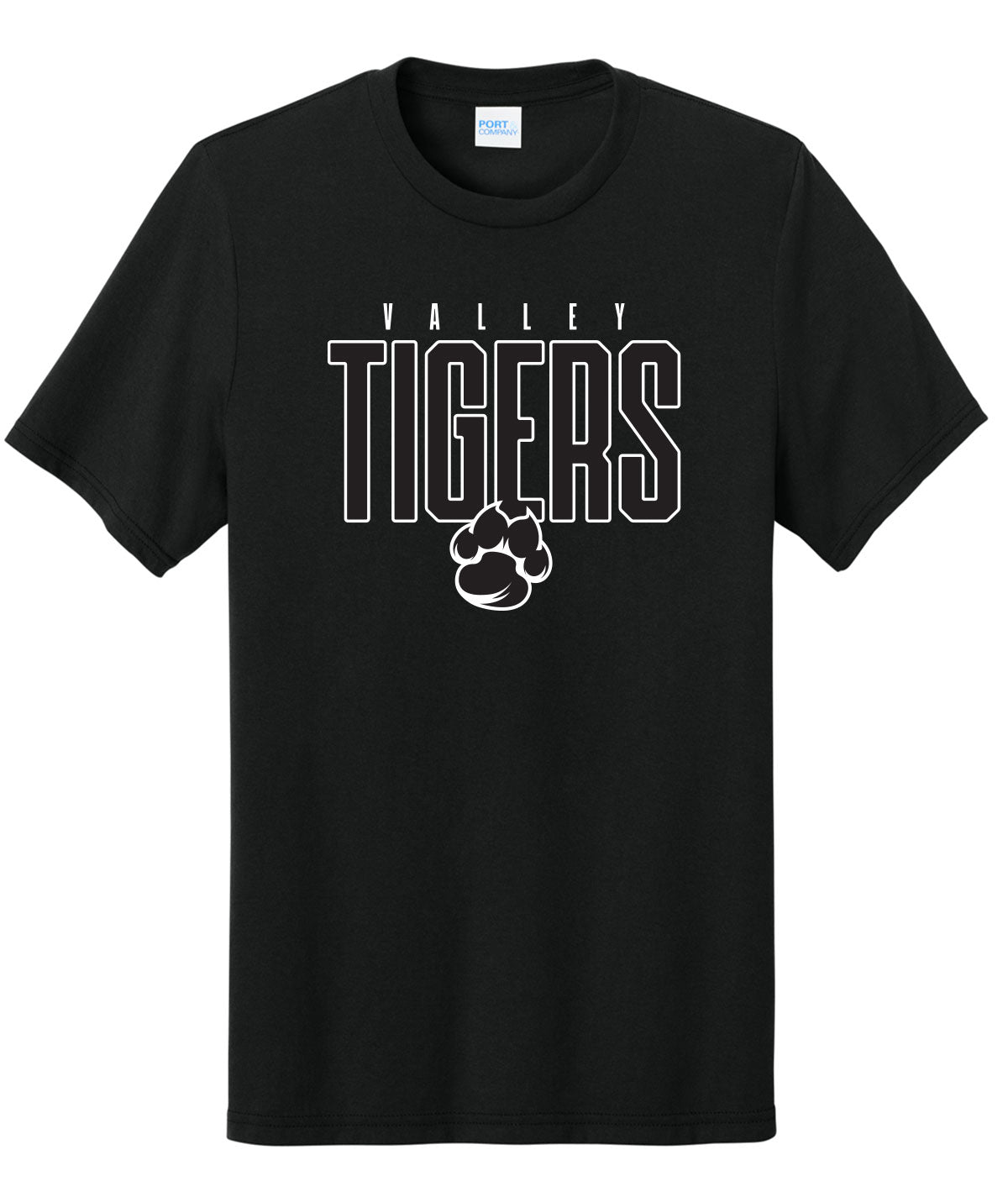 Throwback Tigers Tri-Blend Tee