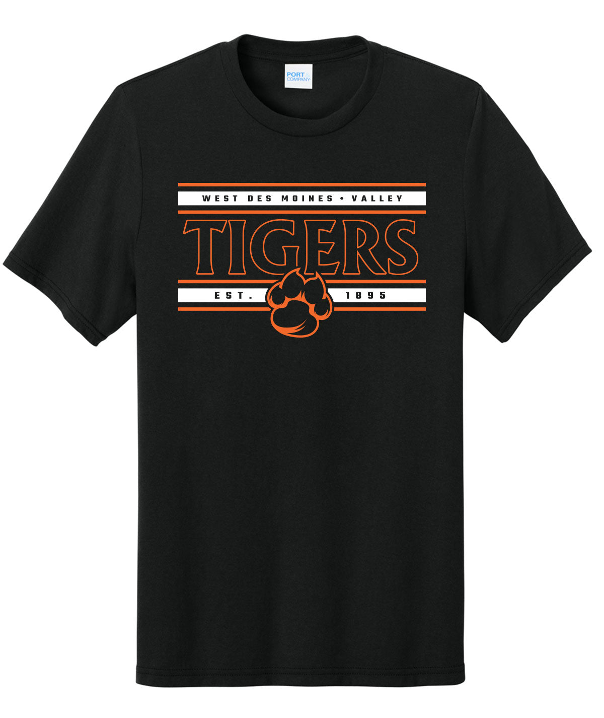 School Stripes Tri-Blend Tee