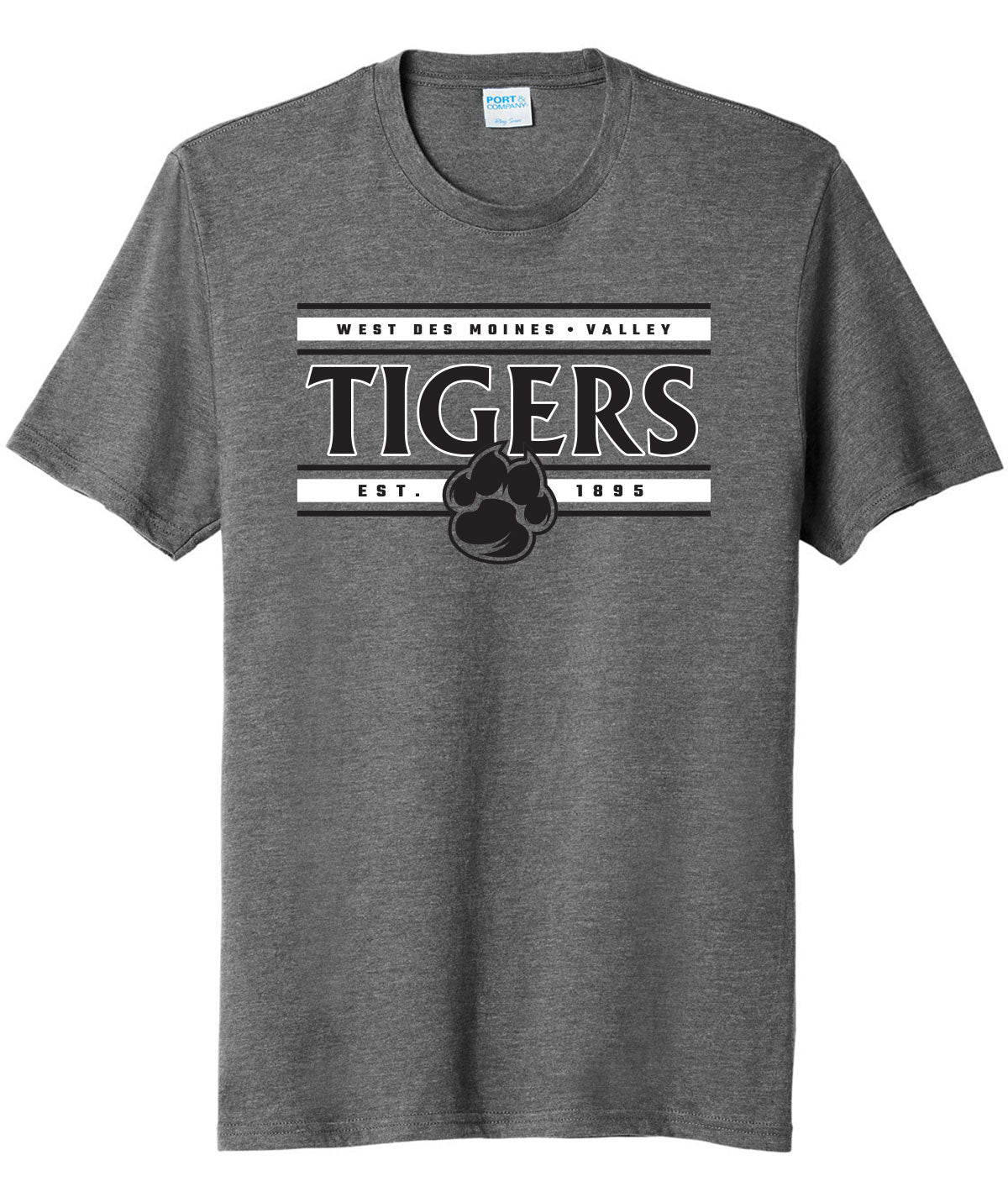 School Stripes Tri-Blend Tee