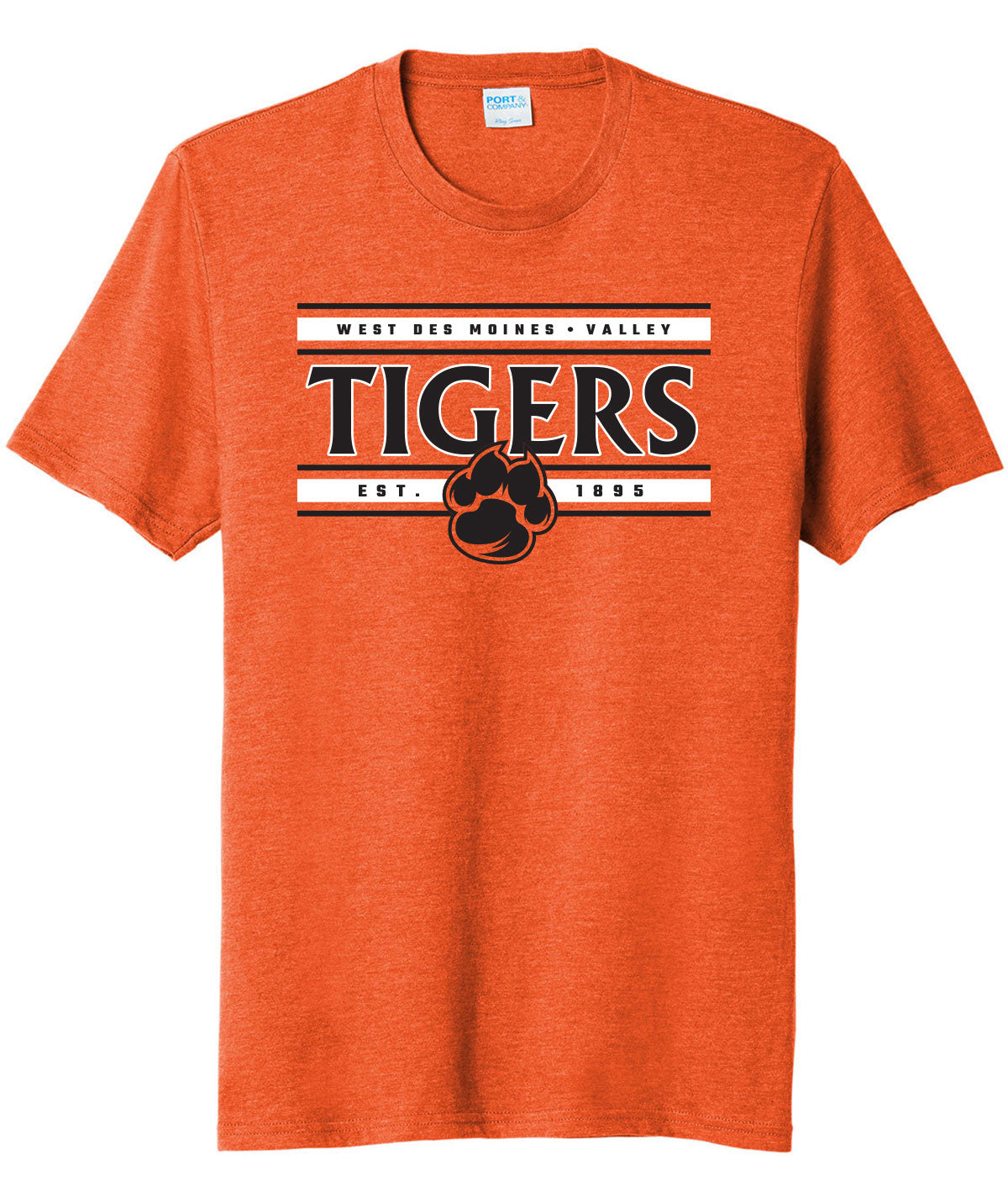 School Stripes Tri-Blend Tee