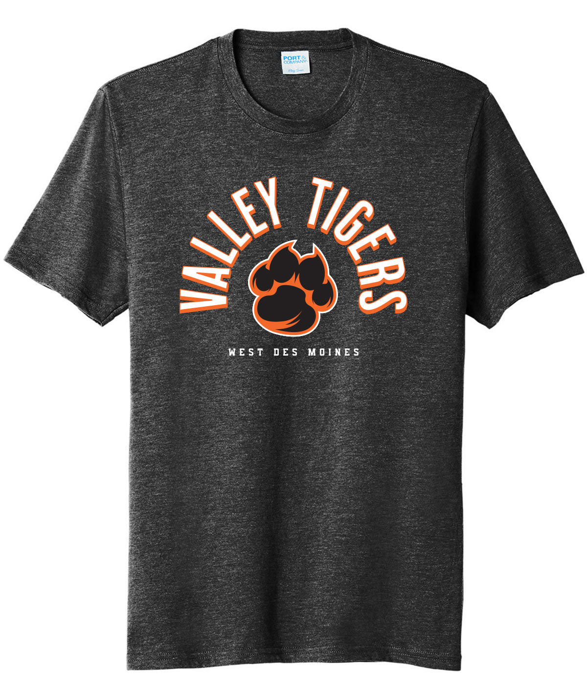 Valley Tigers Arch Tri-Blend Tee