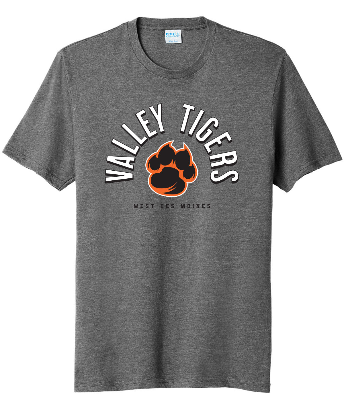 Valley Tigers Arch Tri-Blend Tee