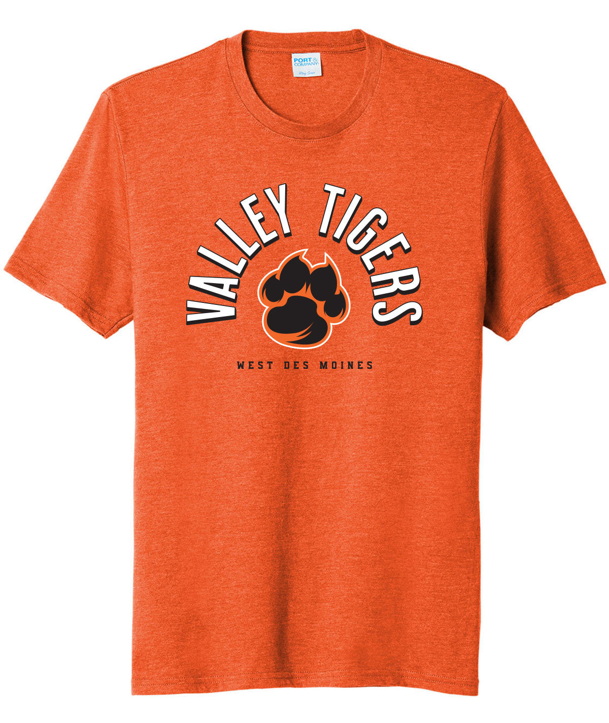 Valley Tigers Arch Tri-Blend Tee