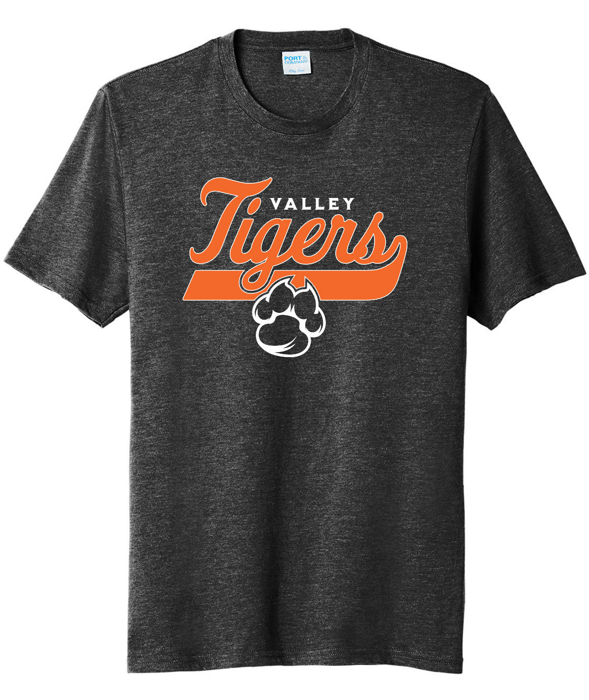 Tigers Script Tri-Blend Tee