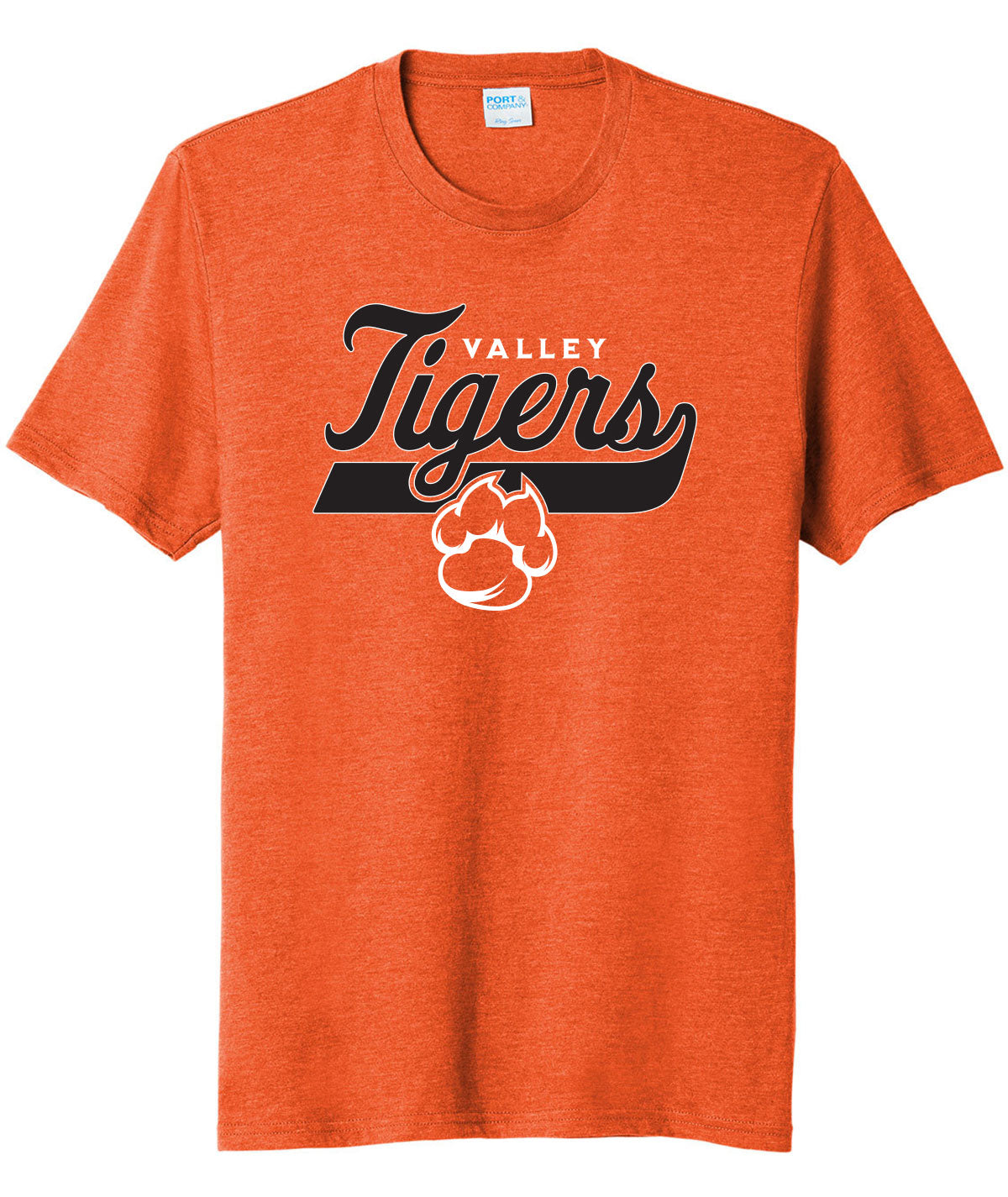 Tigers Script Tri-Blend Tee