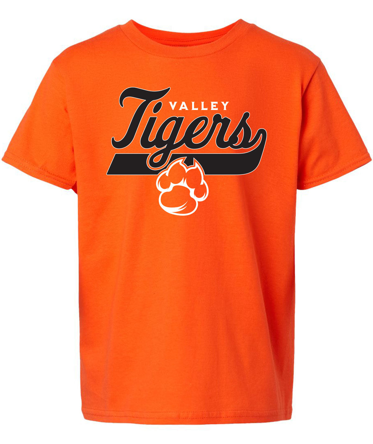 Tigers Script Youth Tee