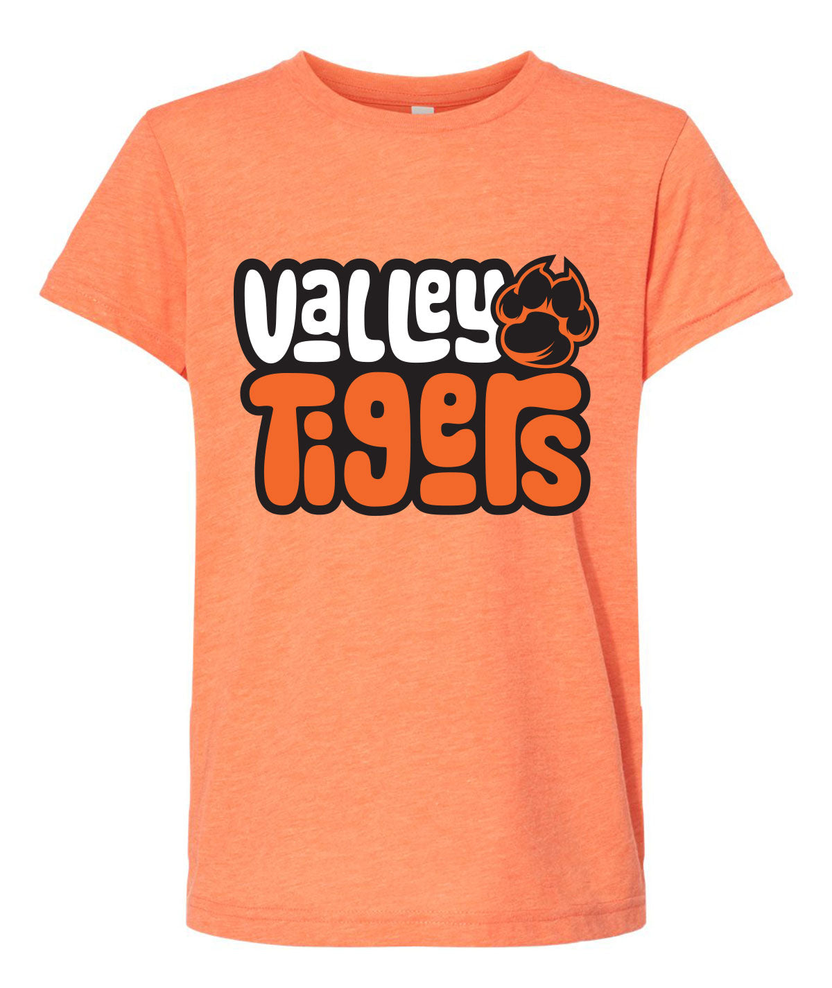 Clive - Valley Tigers Graffiti Triblend Youth Tee