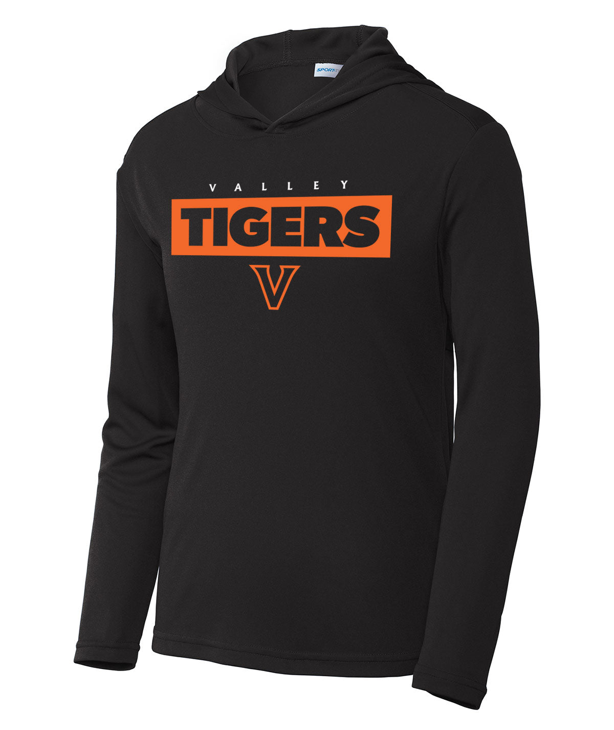 Tigers Stripe Youth Performance Hoodie Pullover