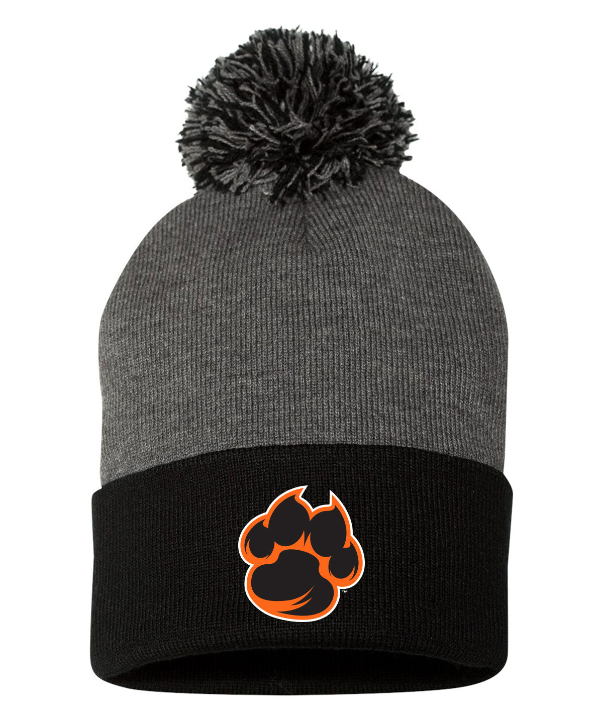 Valley Tigers Pom Beanie