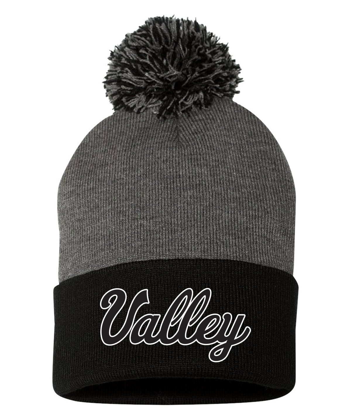 Valley Tigers Pom Beanie