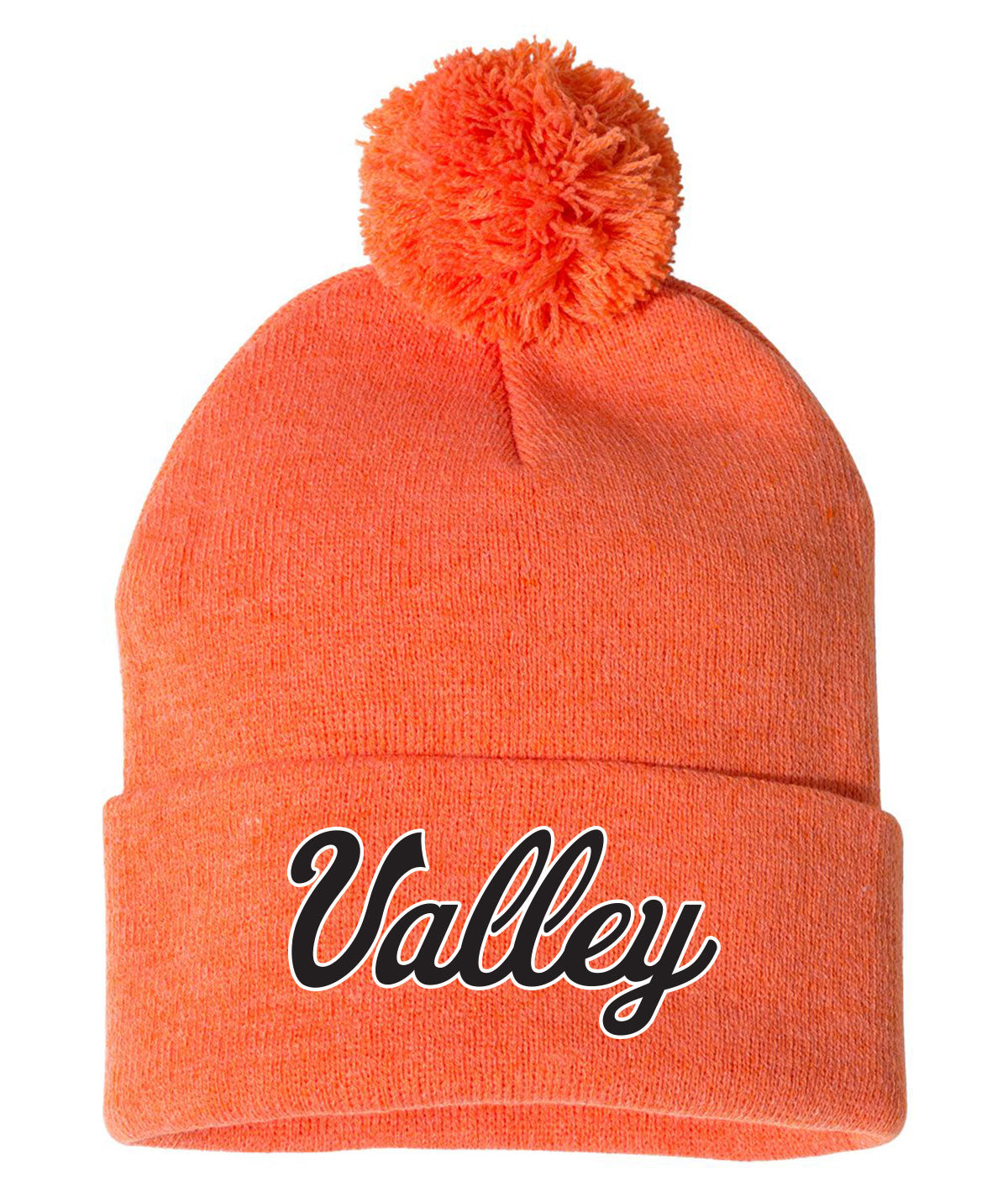 Valley Tigers Pom Beanie