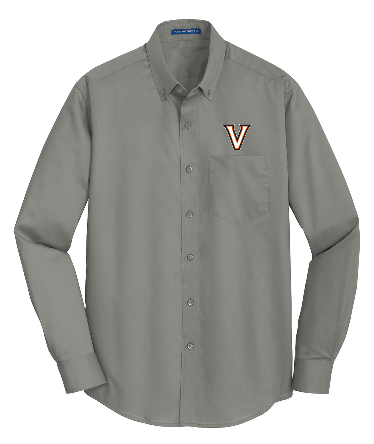 District Mens Long-Sleeve Twill Shirt