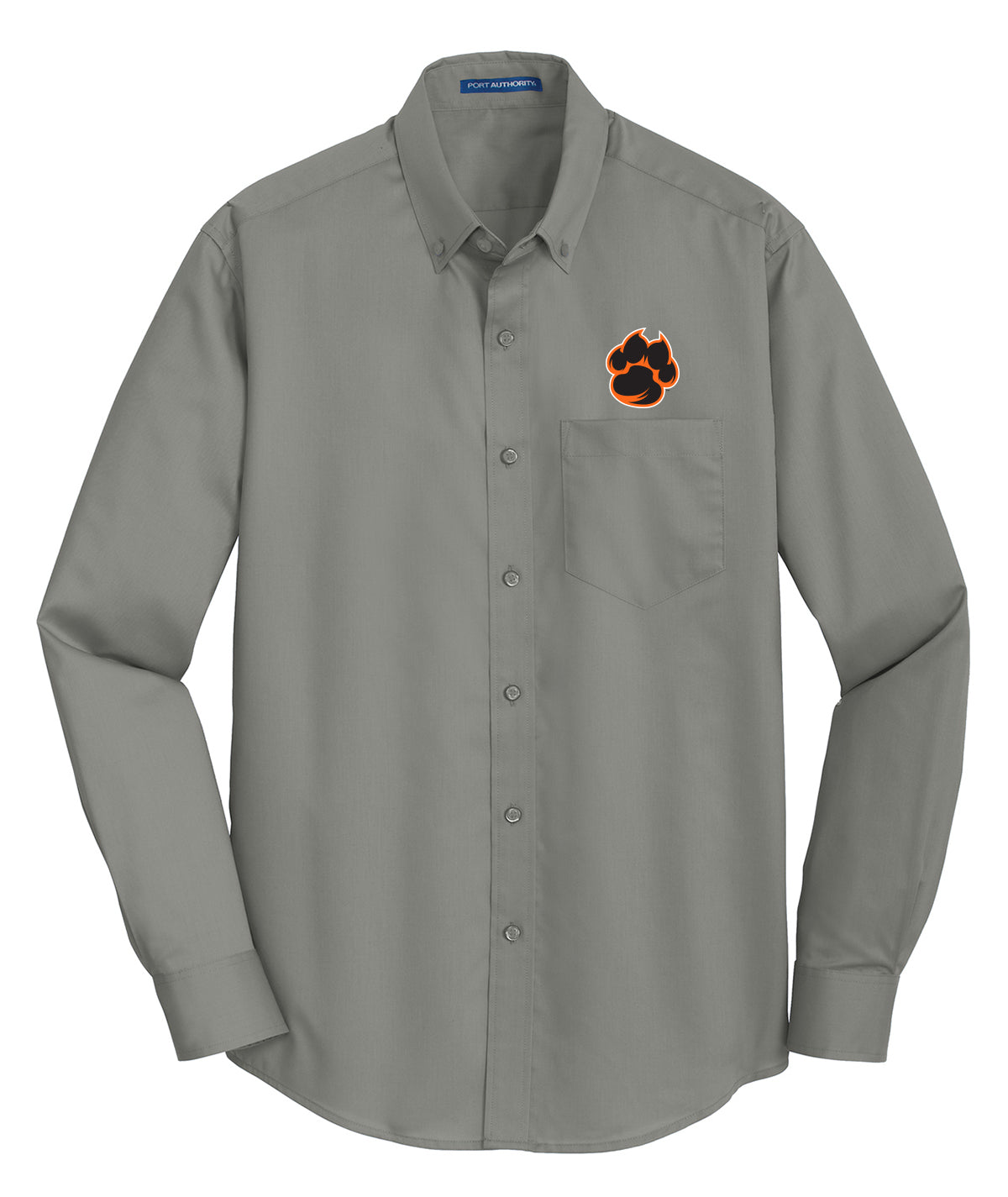 District Mens Long-Sleeve Twill Shirt