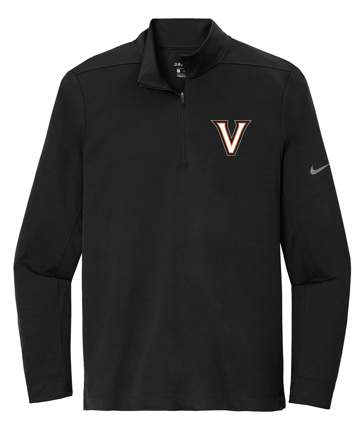 District Mens 1/2 Zip Nike Pullover