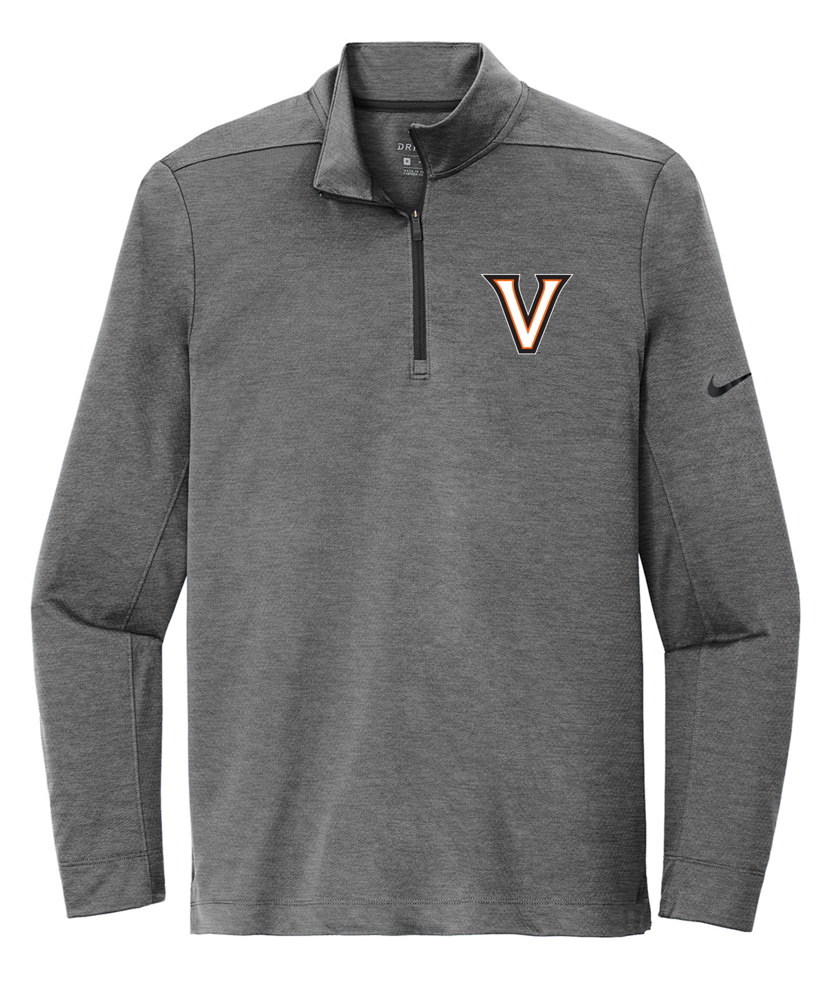 District Mens 1/2 Zip Nike Pullover – Tigers Letterman Locker