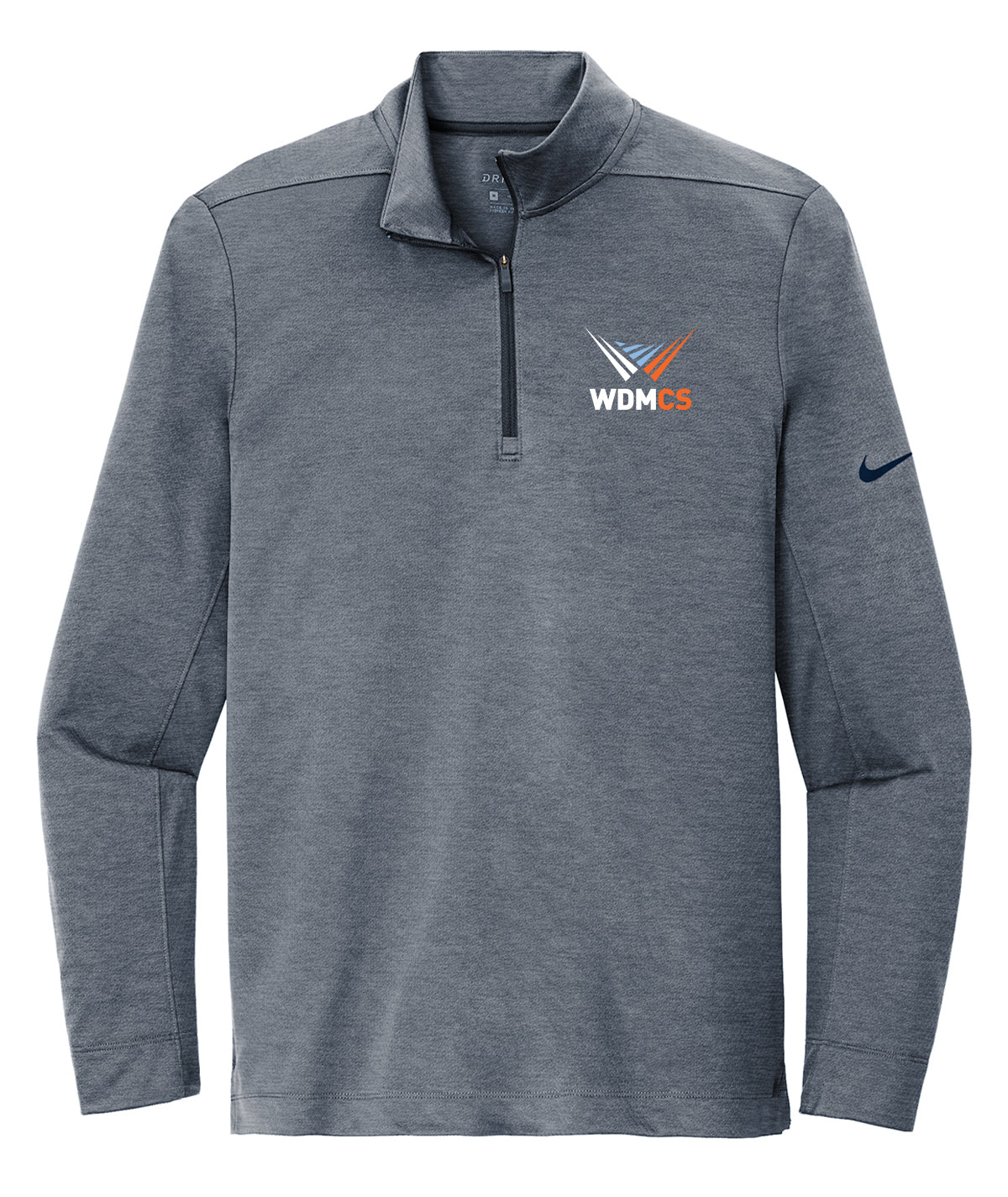 District Mens 1/2 Zip Nike Pullover