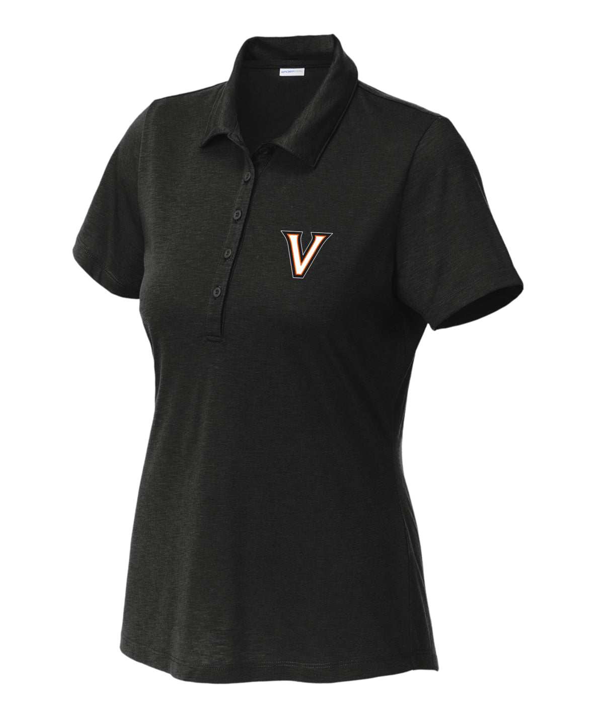 District Womens Heathered Polo