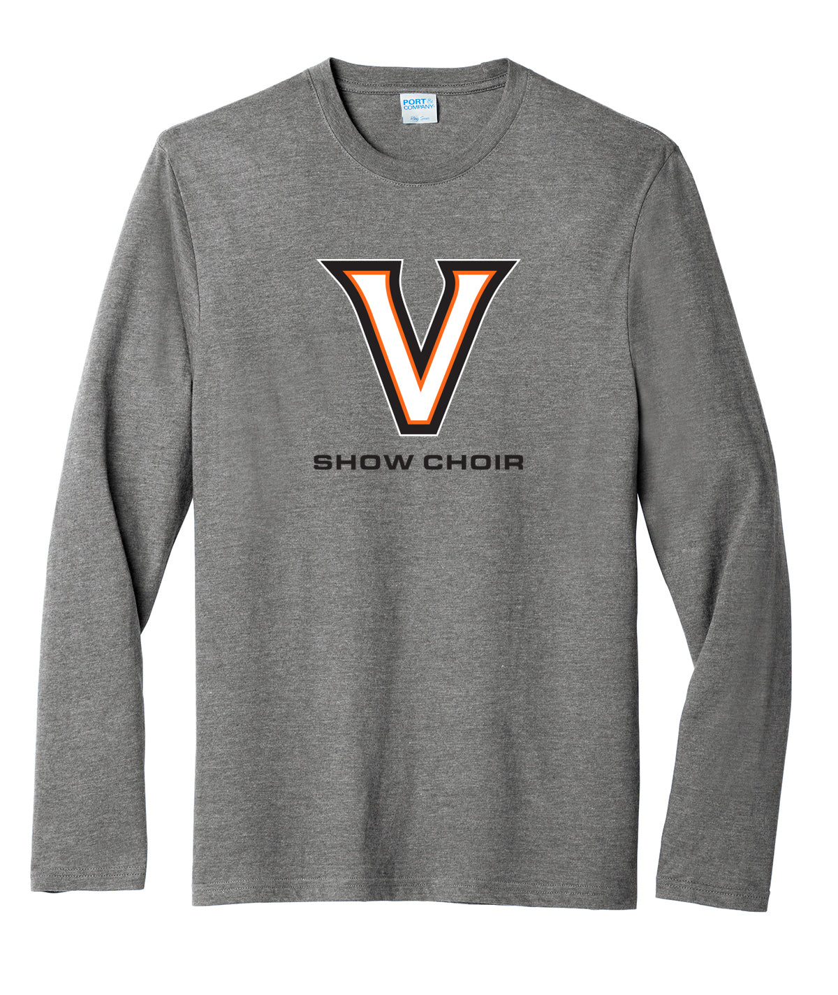 Valley V Show Choir Customizable Long-Sleeve Tee