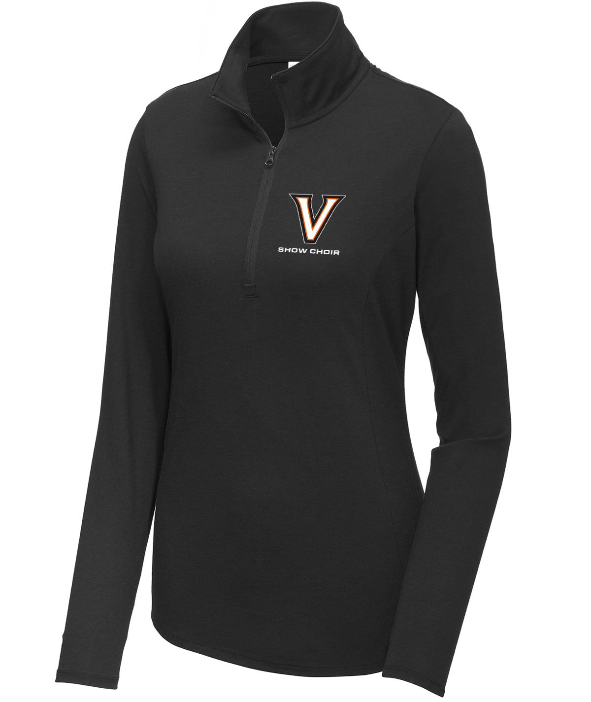 Valley V Choirs Customizable Womens 1/4 Zip Pullover
