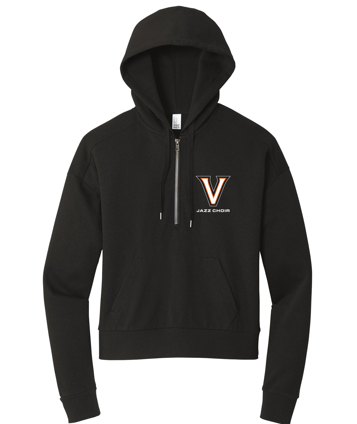 Valley V Choirs Customizable Womens 1/2 Zip Fleece Pullover