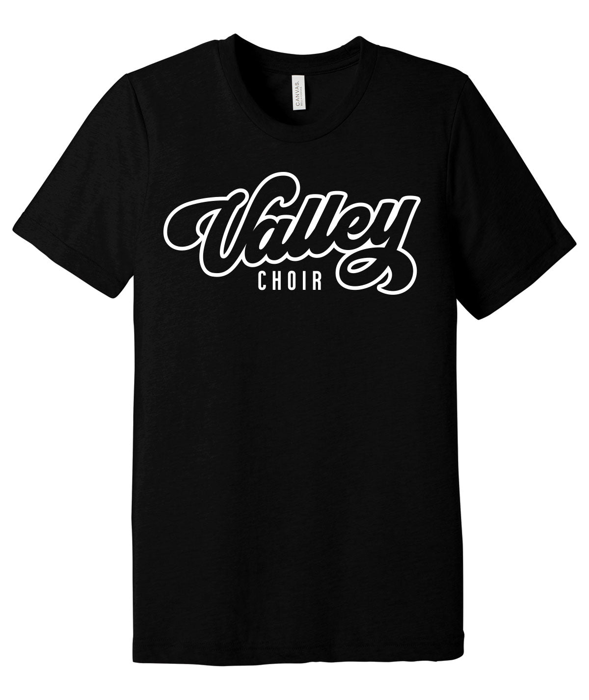 Valley Choir Script Triblend Tee