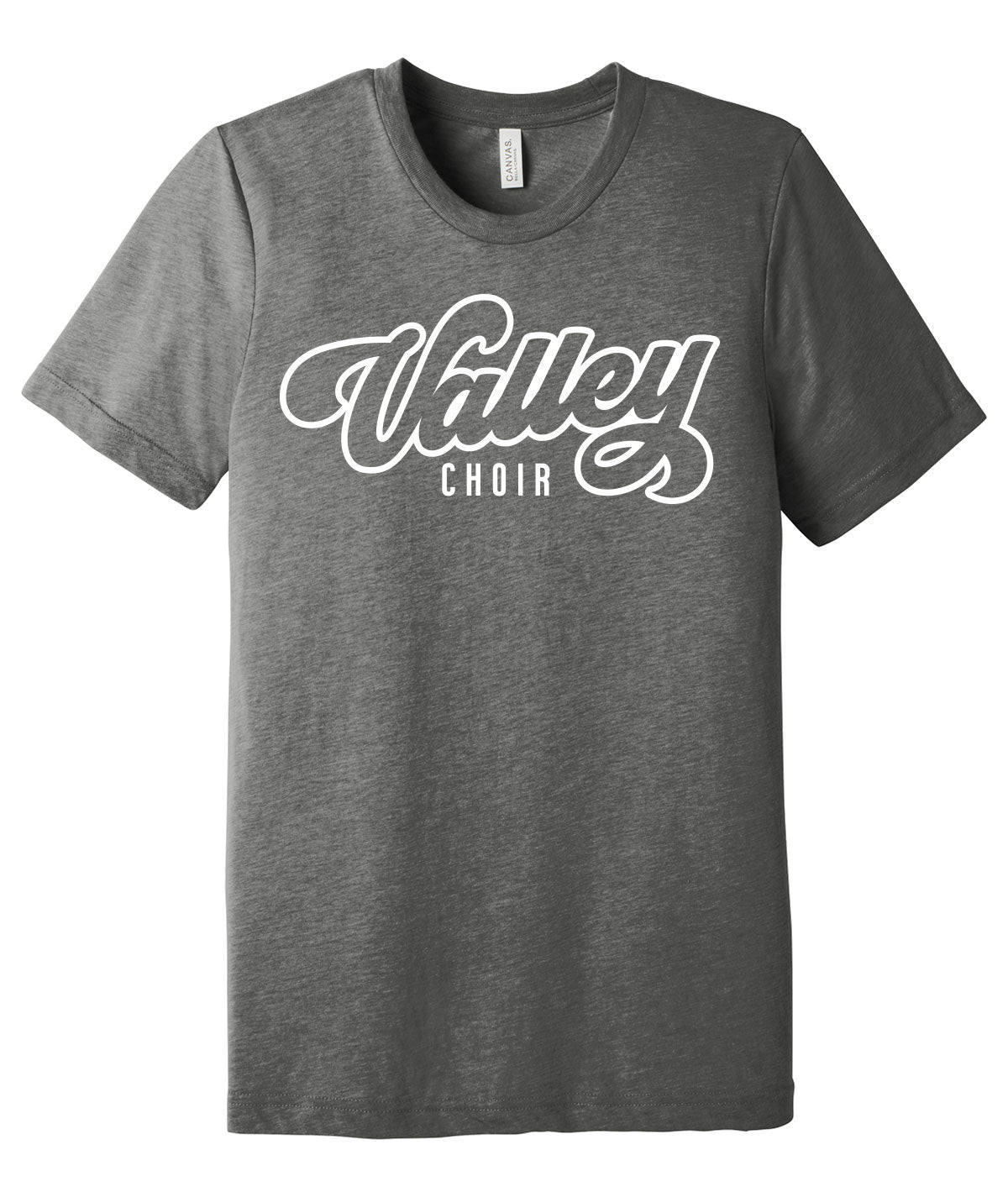 Valley Choir Script Triblend Tee