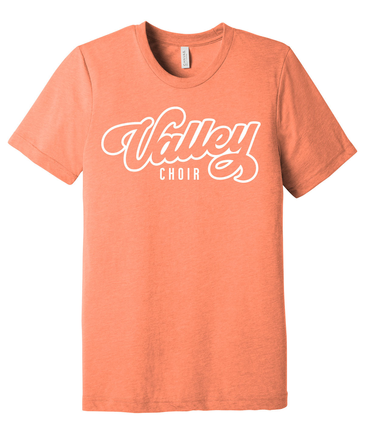 Valley Choir Script Triblend Tee