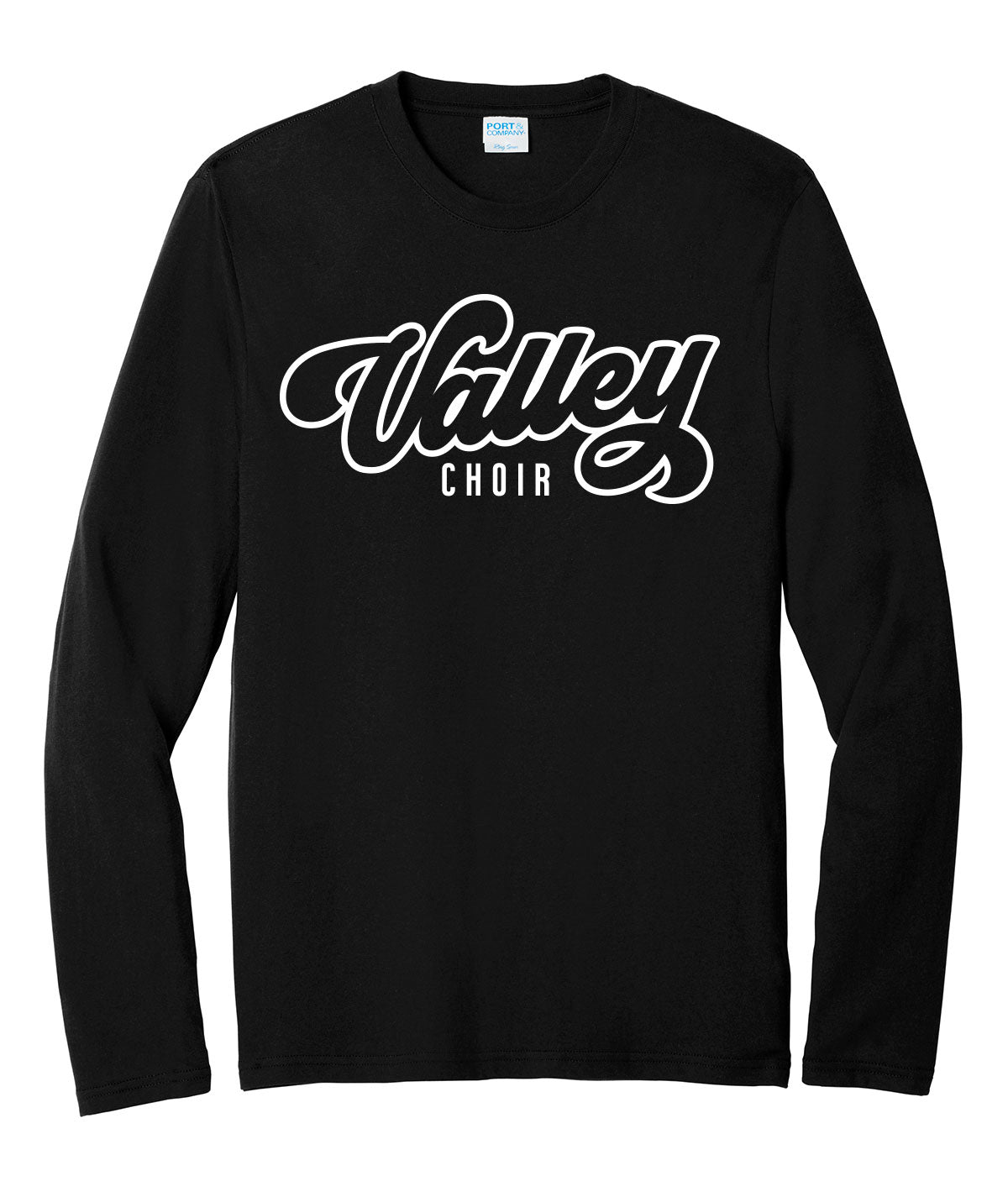 Valley Choir Script Long-Sleeve Tee